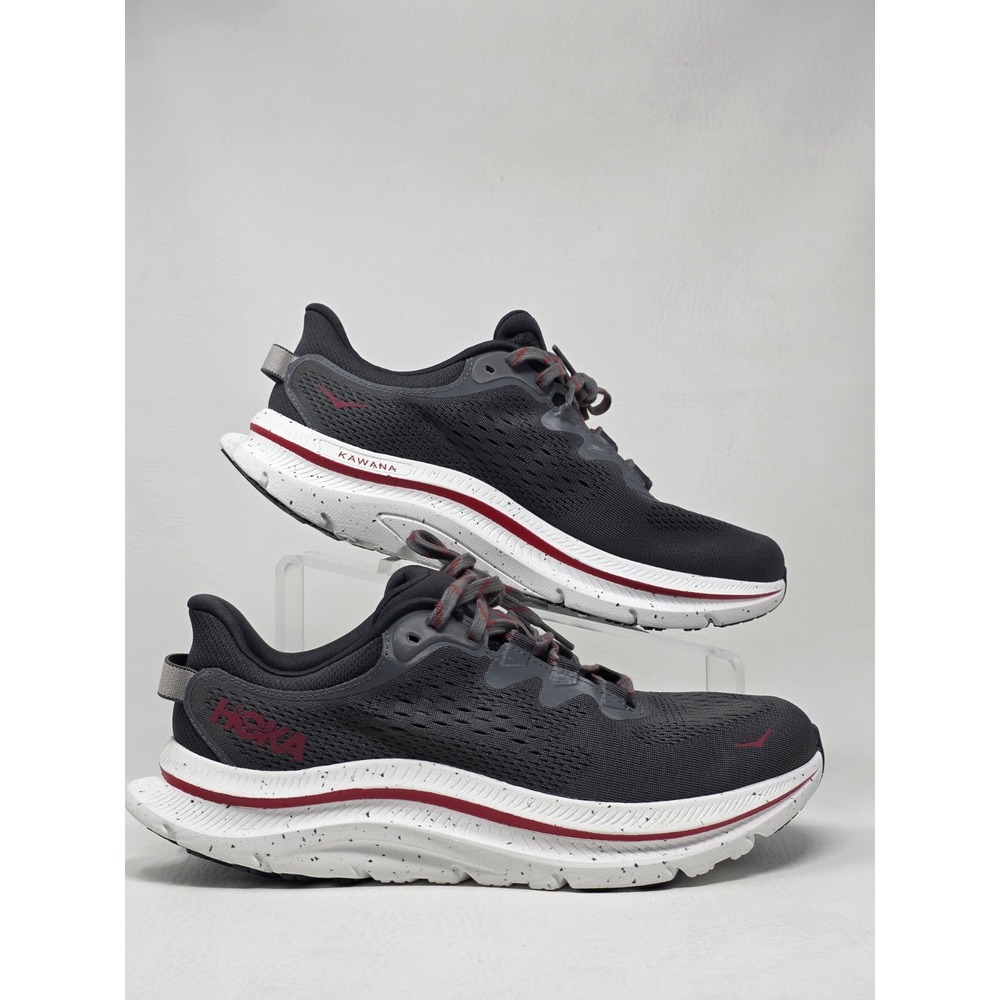 Hoka One One Kawana 2 Mens Size 8.5D Asphalt Grey 1147930 ARYO Running Shoes New - Picture 2 of 10